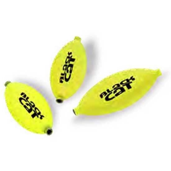 Flotteur Micro U - BLACK CAT - Gul - 1,5 g - 3 stycken - Diskret fiske