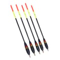 Miniatyrbillede 3 af 8: 5 stk holdbare Balsa træ fiskeflåder Bobber Multipurpose Fisk Foder Baits Tilbehør Kit ( )