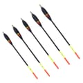 Miniatyrbillede 2 af 8: 5 stk holdbare Balsa træ fiskeflåder Bobber Multipurpose Fisk Foder Baits Tilbehør Kit ( )