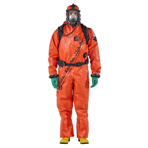 Lalizas Kemisk Dragt Gas Tight/alphatec/tr/light Type Orange L Mand