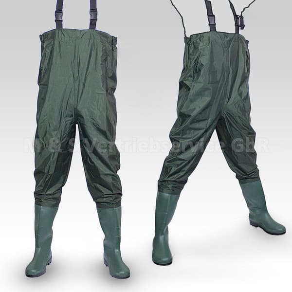 BITUXX Fishing Waders koko 40 Vihreät kahluuhousut