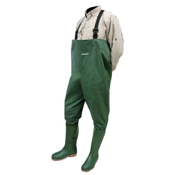 Shimano Fishing Wader Pvc Grøn EU 41 Mand