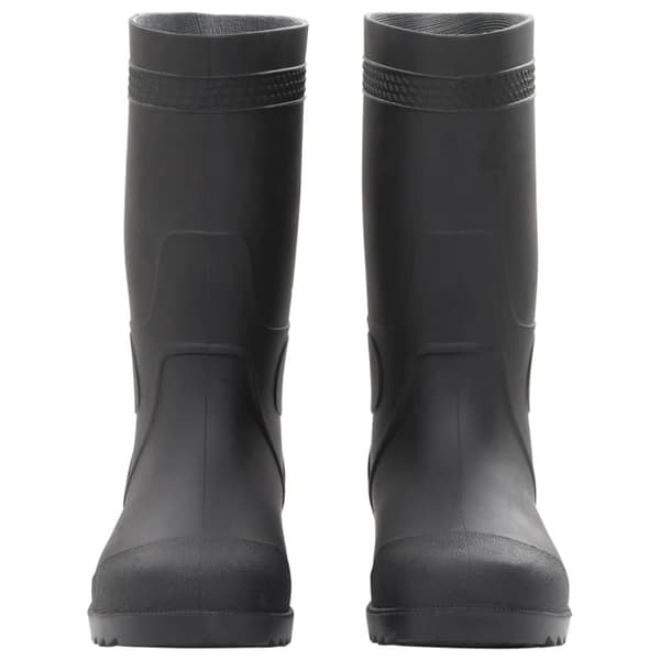 vidaXL Regnstøvler svart str 39 PVC
