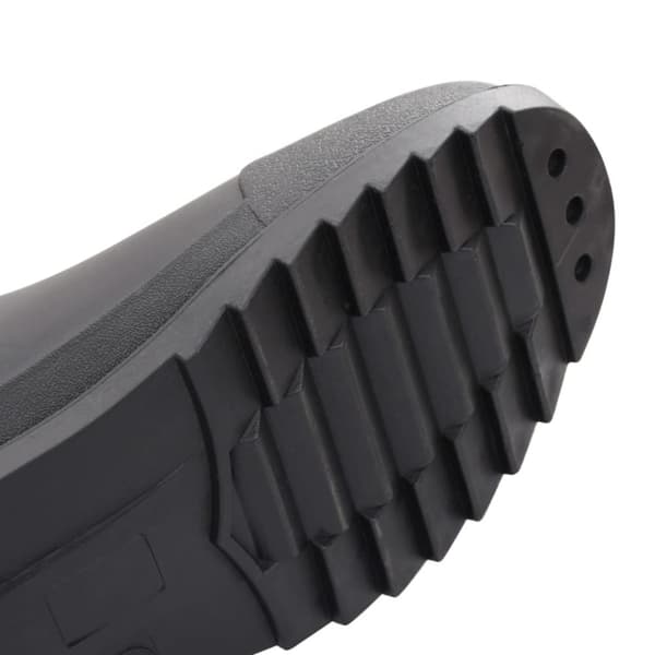 vidaXL Kumisaappaat musta koko 43 PVC