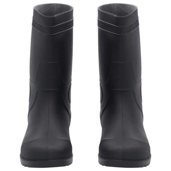 vidaXL Regnstøvler svart str 42 PVC