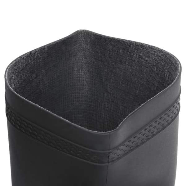 vidaXL Regnstövlar svart strl 41 PVC