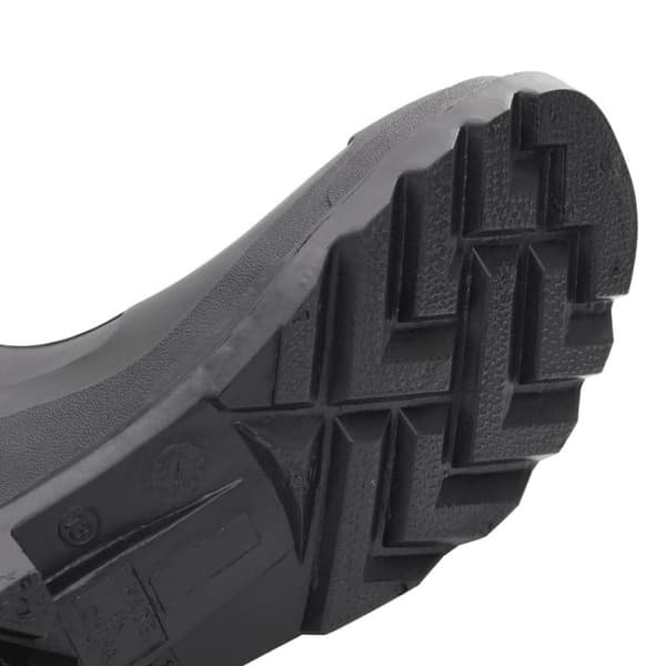 vidaXL Kumisaappaat irrotettava vuori musta koko 40 PVC - Kahluusaappaat