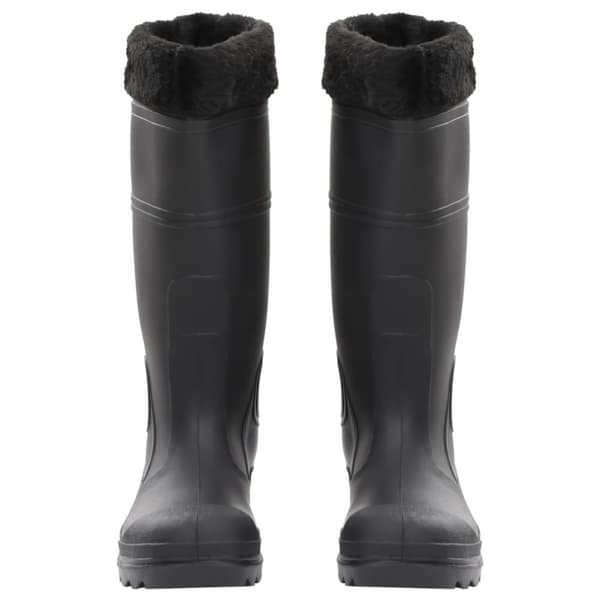 The Living Store Kumisaappaat irrotettava vuori musta koko 38 PVC - Kahluusaappaat