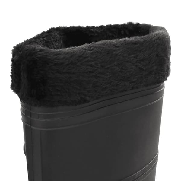 The Living Store Kumisaappaat irrotettava vuori musta koko 38 PVC - Kahluusaappaat