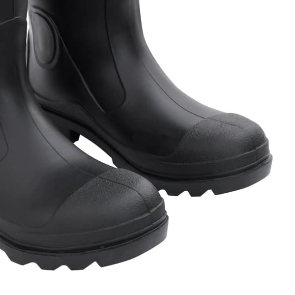 The Living Store Kumisaappaat irrotettava vuori musta koko 41 PVC -  Kahluusaappaat