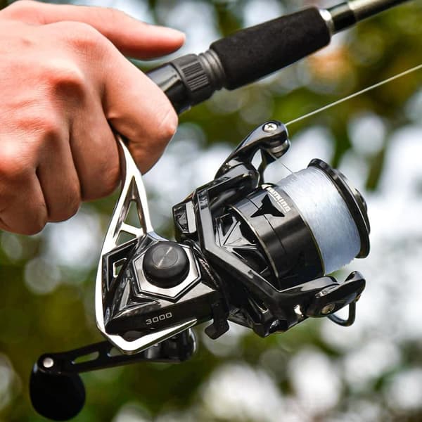 KastKing Megatron roterende fiskehjul 18KG Max Drag 7+1 kuglelejer Aluminium spole kulfiber Træk saltvand fiskespole 3000 series