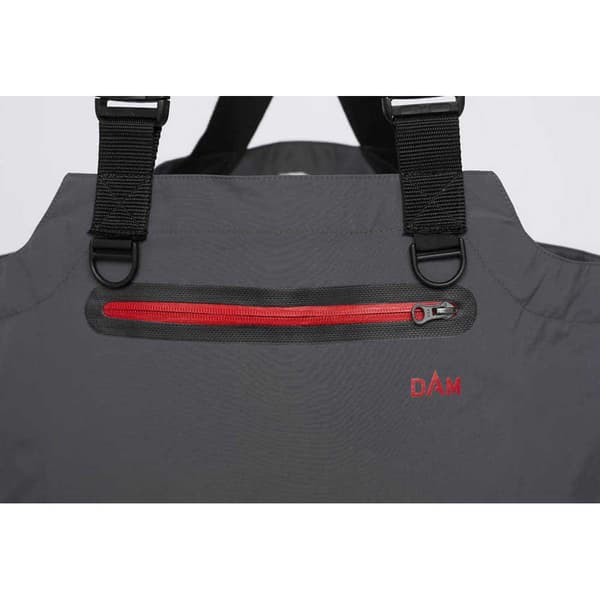 Dam Dryzone Hengittävä Kahluuhousu Harmaa XL Mies