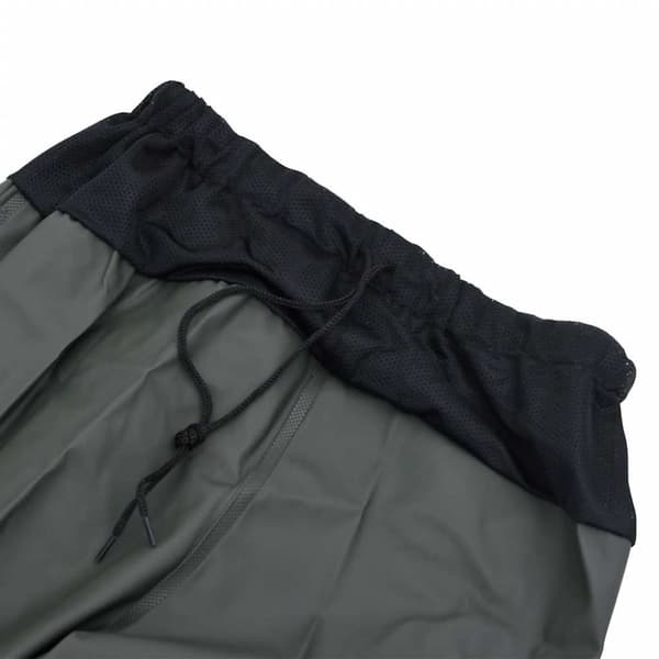 vidaXL waist waders med støvler str. 43 mørkegrøn