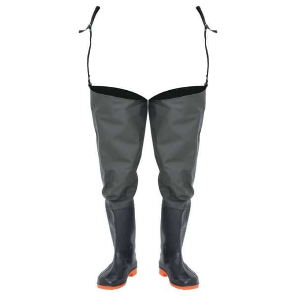 vidaXL hip waders str. 40 mørkegrøn