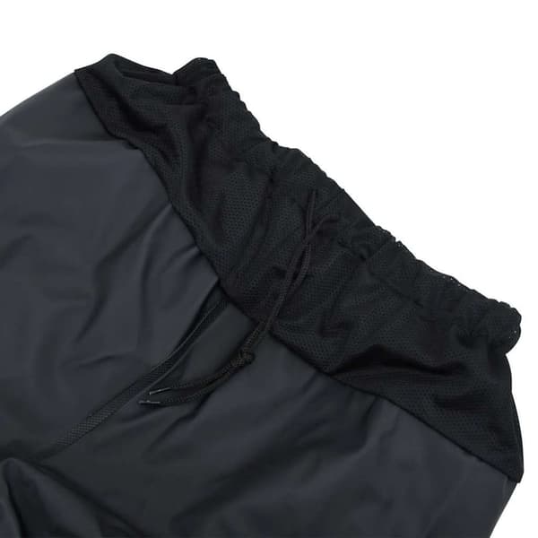 vidaXL waist waders med støvler str. 38 sort