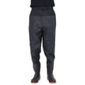 Miniatyrbillede 2 af 7: vidaXL waist waders med støvler str. 38 sort