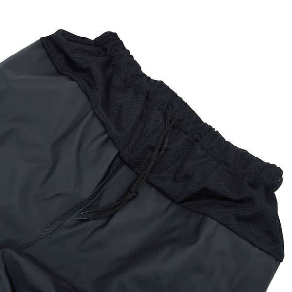 vidaXL waist waders med støvler str. 45 sort