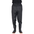 Miniatyrbillede 2 af 7: vidaXL waist waders med støvler str. 45 sort