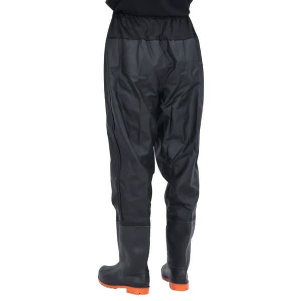 waist waders med støvler str. 39 sort