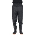 Miniatyrbillede 2 af 7: waist waders med støvler str. 39 sort