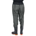 Miniatyrbillede 4 af 8: waist waders med støvler str. 40 mørkegrøn