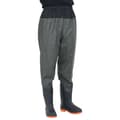 Miniatyrbillede 1 af 8: waist waders med støvler str. 40 mørkegrøn