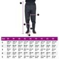 Miniatyrbillede 8 af 8: waist waders med støvler str. 42 sort