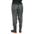 Miniatyrbillede 4 af 8: waist waders med støvler str. 44 mørkegrøn
