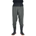 Miniatyrbillede 2 af 8: waist waders med støvler str. 44 mørkegrøn