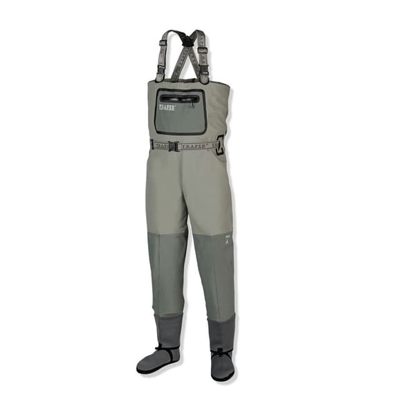 Traper Fly Creek Åndbar Waders Grå ML Mand
