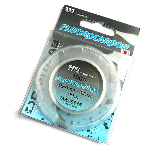 Darts SBS Fluorocarbon 20m 0,41mm 9,0kg
