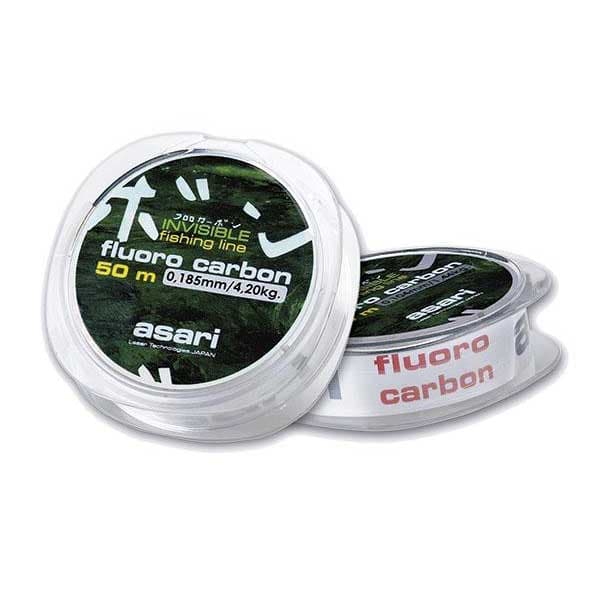 Asari Fluorocarbon Hvid 0.590 mm