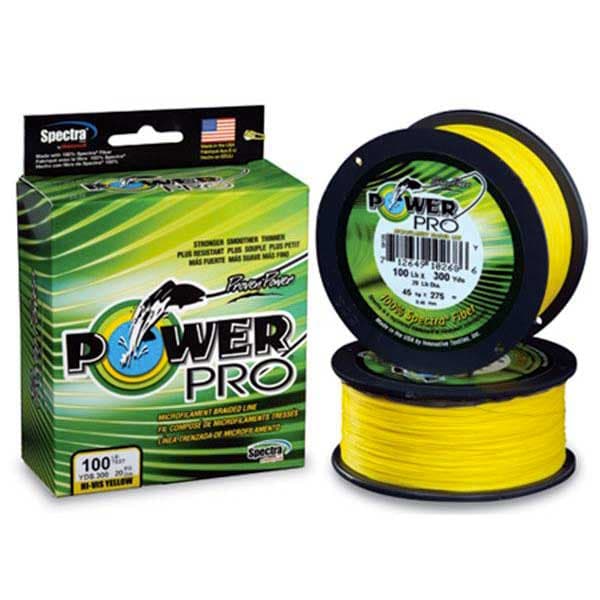 Power Pro Linje Spectra 275 M Gul 0.320 mm
