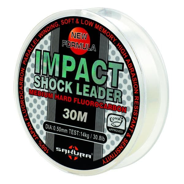 Sakura Linje Impact Shock Leader 20 M Rød 0.800 mm (64.00 Lbss)