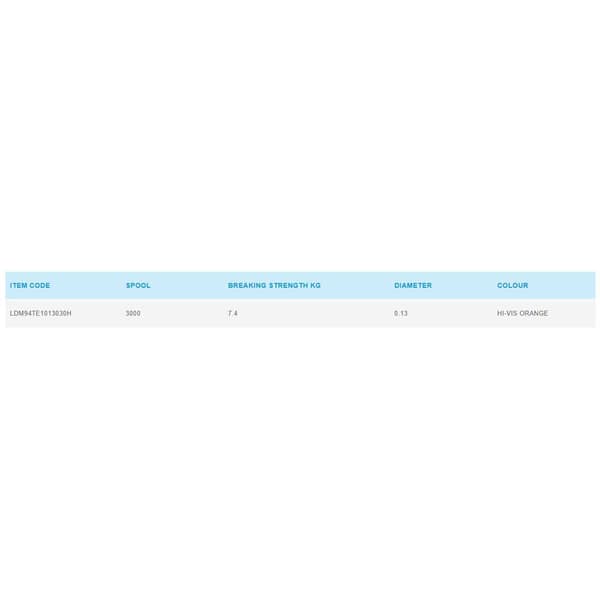Shimano Fishing Linja Kairiki 4 3000 M Oranssi 0.280 mm