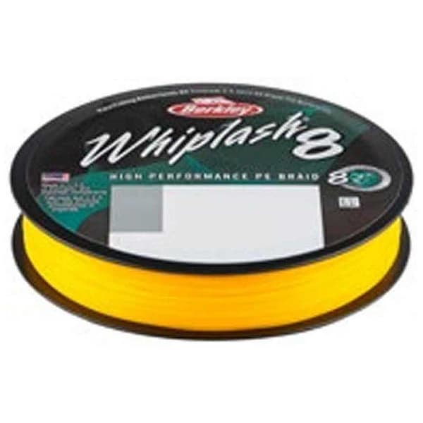Berkley Flettet Whiplash® 8 300 M Gul 0.140 mm