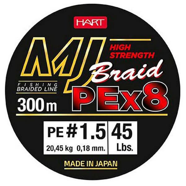 Hart Flätad Mj 300 M Flerfärgad 0.250 mm