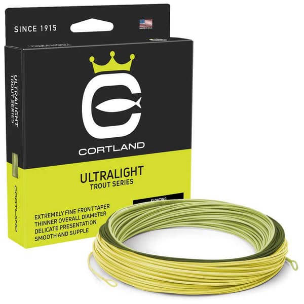 Cortland Perhokalastussiima Ultralight 24.3 M Kultainen Line 3