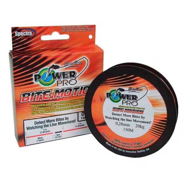 Power Pro Linje Bite Motion 1600 M Svart 0.280 mm