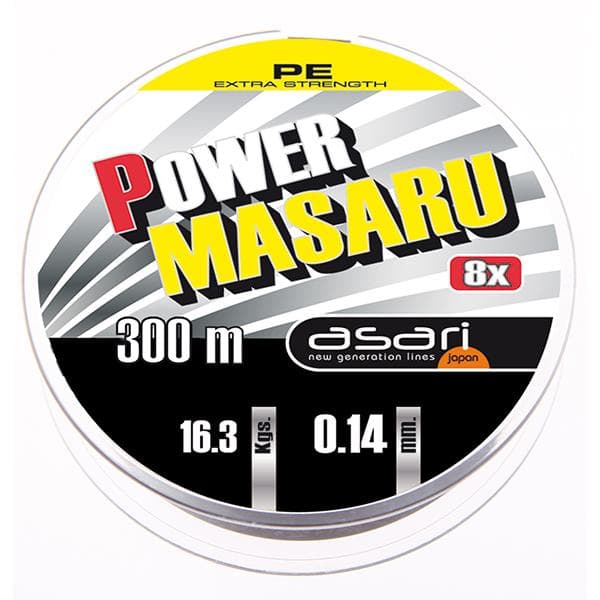 Asari Line Power Masaru 300 M Grøn 0.140 mm