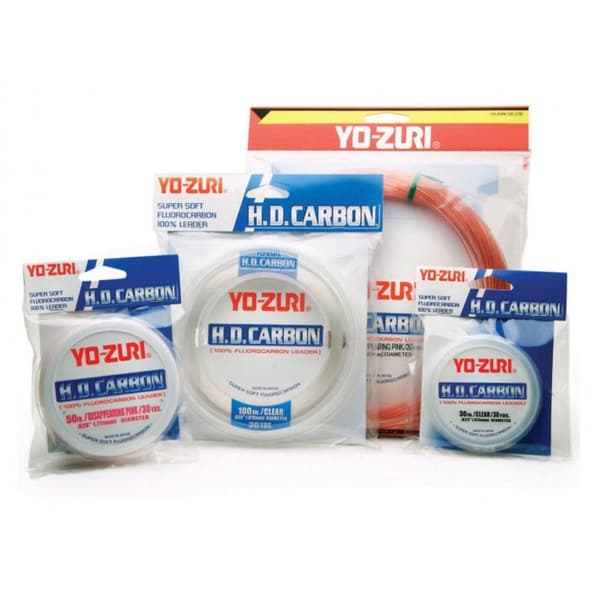 Yo-zuri H.d Carbon Leader Fluorocarbon 27 M Flerfarvet 0.970 mm (100.00 Lbss)