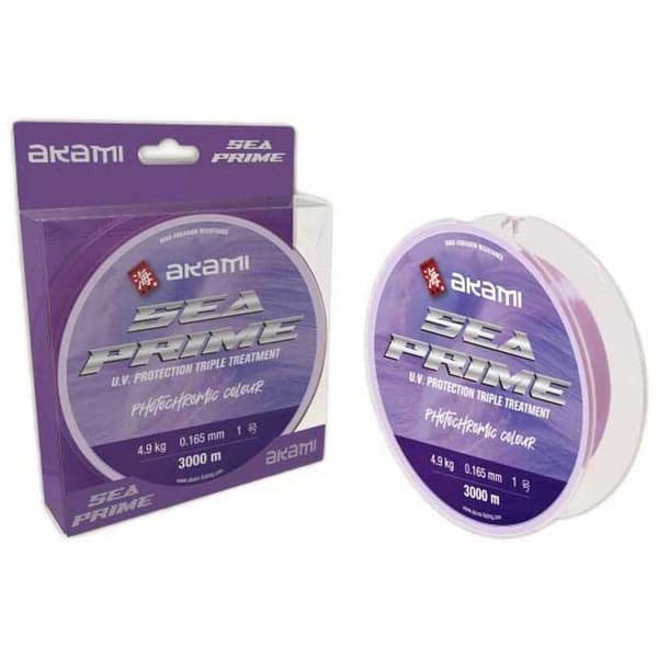 Akami Monofilament Sea Prime 3000 M Lilla 0.226 mm