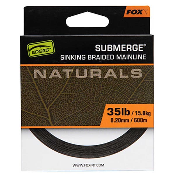 Fox International Punottu Edges™ Naturals Submerge 600 M Kultainen 0.300 mm