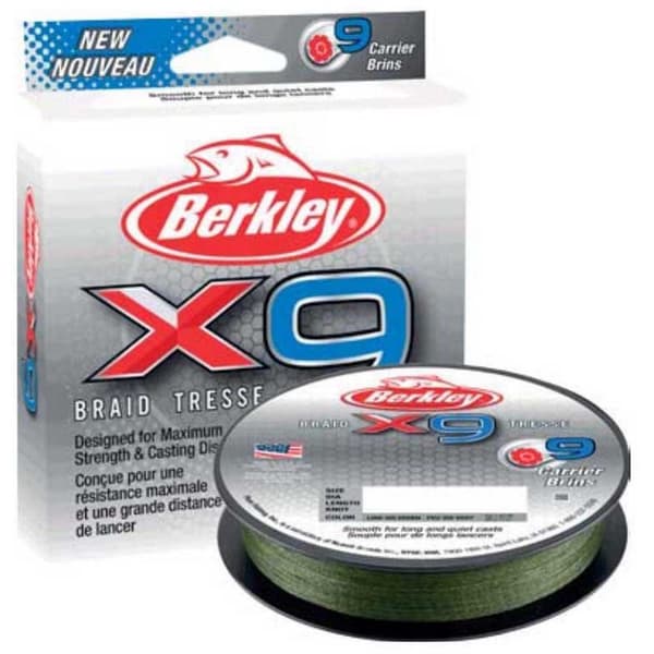 Berkley Line X9 300 M Grå 0.060 mm