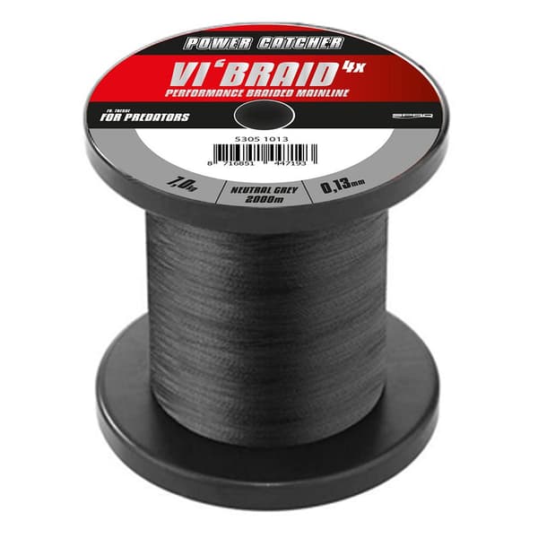 Spro Vi Flätad Linje 2000 M Svart 0.180 mm