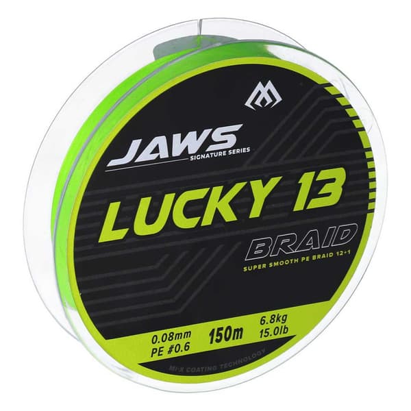 Mikado Punottu Jaws Lucky 13 150 M Kirkas 0.140 mm