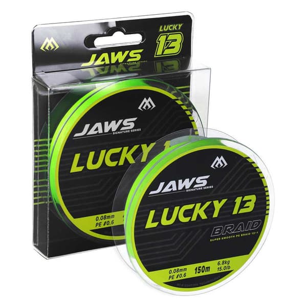 Mikado Punottu Jaws Lucky 13 150 M Kirkas 0.140 mm