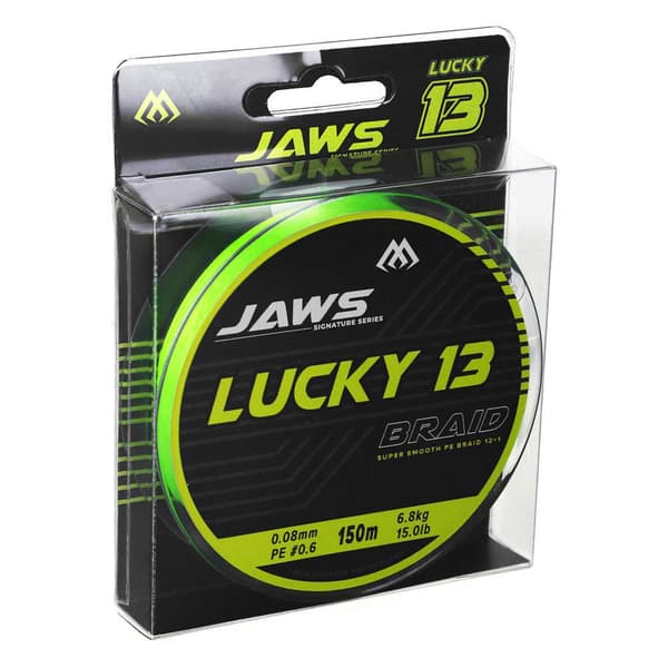 Mikado Flettet Jaws Lucky 13 150 M Transparent 0.200 mm