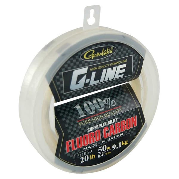 Gamakatsu Bigspool Fluorocarbon G-line 50 M Transparent 0.950 mm