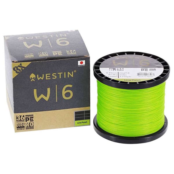Westin Flettet W6 300 M Grøn 0.285 mm